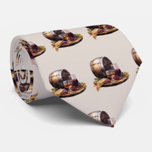 Cool tiled bourbon pattern tie