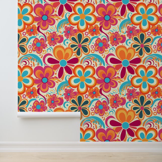 Cool tiled retro pattern  wallpaper (Application)
