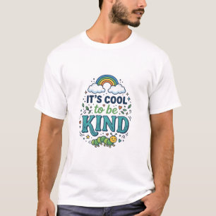 Cool To Be Kind Rainbow Caterpillar Shirt Design_1