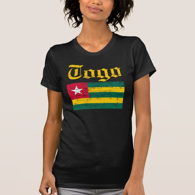 Cool Togolese flag t-shirt (Front)