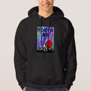 Cool Tokyo Japan Aurora Style Graphic Tees & Cool