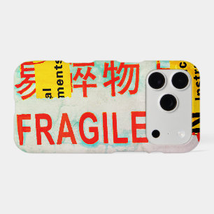 COOL Torn FRAGILE Marquage avec caractères chinois