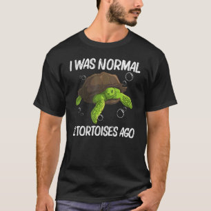 Cool Tortoise For Men Women Aquatic Land Reptile T-Shirt