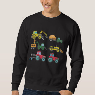 Cool Tractors and Harvesters Collection Farmer Sweatshirt