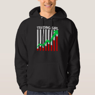 Cool Trading For Girls Kids Stock Trading Market T Hoodie