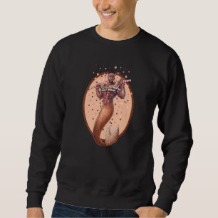 Cool Transgender Lgbtq+ Trans Pride Male Mermaid M Sweatshirt