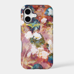 Cool, trendy art of romantic flower pattern