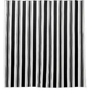 Cool Trendy Black And White Vertical Striped