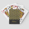 Cool trendy chevron zigzag gold faux glitter