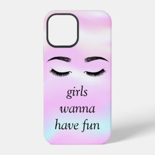 Cool Trendy Faux Lashes Chromatic Case-Mate iPhone 12 Case