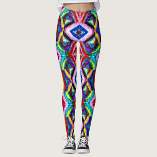Cool Trendy Hip Acid Rave Party Leggings