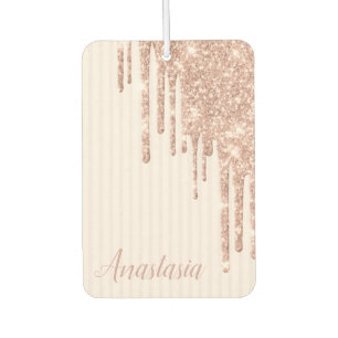 Cool Trendy Pink Glitter Air Freshener