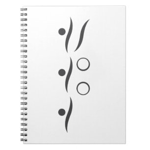 Cool Triathlon design printed on various consumer Notebook
