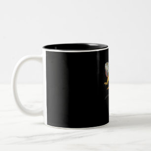 Cool Tropical Iguana Lizard, Pet Gift Two-Tone Coffee Mug