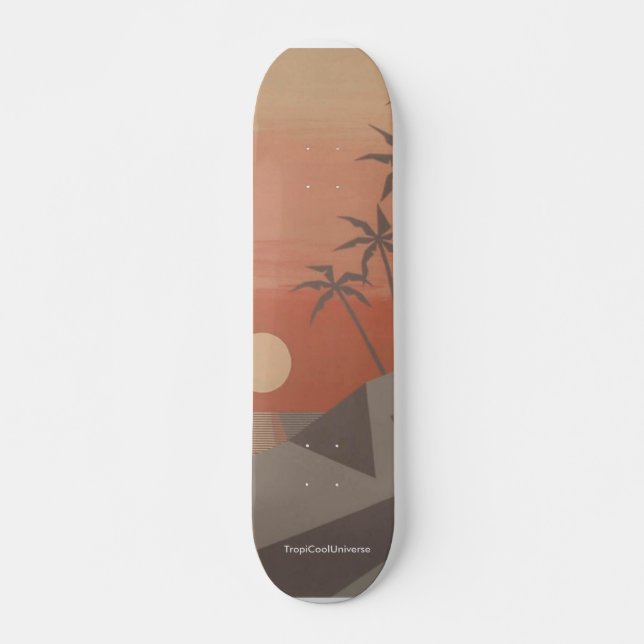 COOL TROPICS Skateboard (Front)