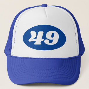 Cool trucker hat men's 49th Birthday party!
