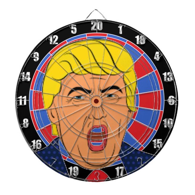 Cool TRUMP Image de CIBLE DE FLECHETTES inspirée (Devant)
