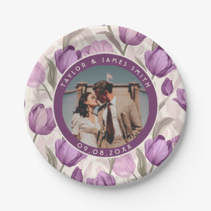 Cool Tulip Paper Plates For Wedding Memories