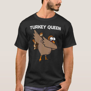 Cool Turkey For Women Mom Forest Wild Animal   T-Shirt
