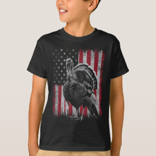 Cool Turkey Lover 4th Of July Patriotic Usa Indepe T-Shirt