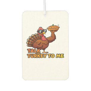 Cool Turkey Thanksgiving Funny Classic T-Shirt.png Air Freshener
