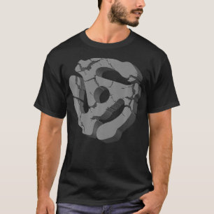 Cool Turntable 45 RPM Adapter For DJ Music Record T-Shirt