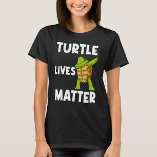 Cool Turtle For Men Women Dabbing Sea Tortoise She T-Shirt