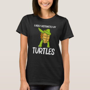 Cool Turtle For Men Women Dabbing Sea Tortoise She T-Shirt