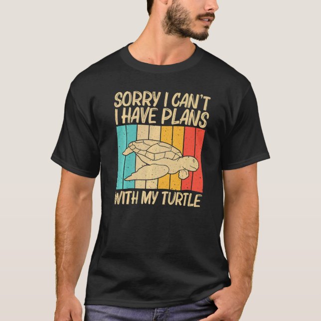 Cool Turtle For Men Women Sea Turtle Aquatic Anima T-Shirt (Front)