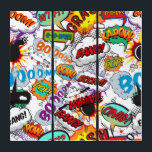 Cool Typographic Comic Book Pop Art Shout Outs<br><div class="desc">A fun,  cool and trendy retro comic book pop art design that puts the wham,  zap,  pow into any superhero's day. Designed by Thisisnotme©</div>
