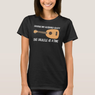 Cool Ukulele For Women Mom Musical Instrument T-Shirt