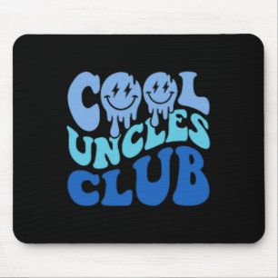 Cool Uncles Club Best Uncle Ever Funny Fathers Day Mouse Pad