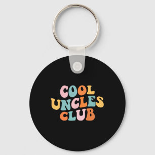 Cool Uncles Club Best Uncle Ever Funny Pocket Fath Keychain