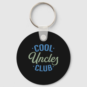 Cool Uncles Club Best Uncle Ever Funny Pocket Fath Keychain