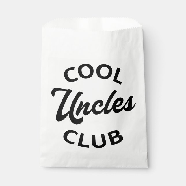 Cool Uncles Club I Favour Bag (Front)