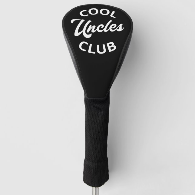 Cool Uncles Club I Golf Head Cover (Front)