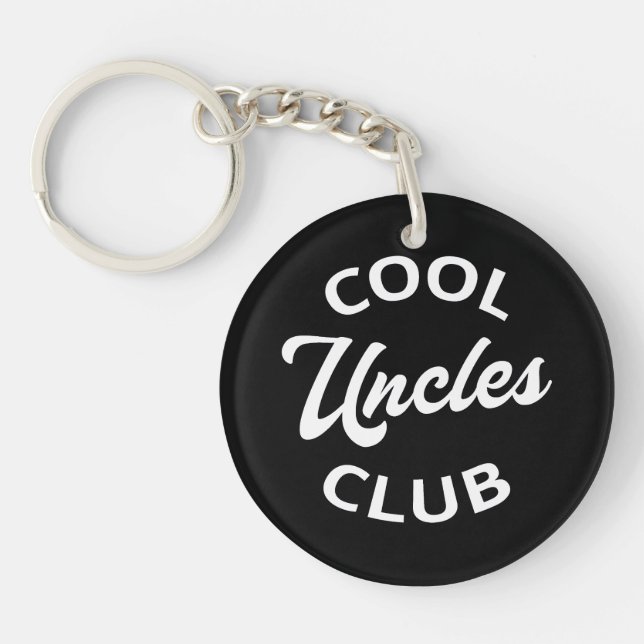 Cool Uncles Club I Keychain (Front)