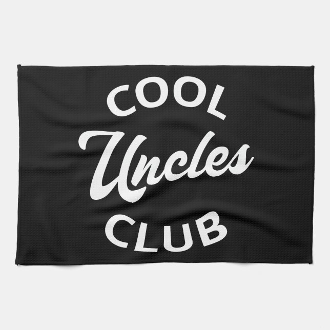 Cool Uncles Club I Kitchen Towel (Horizontal)