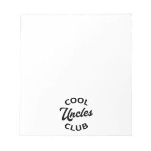 Cool Uncles Club I Notepad