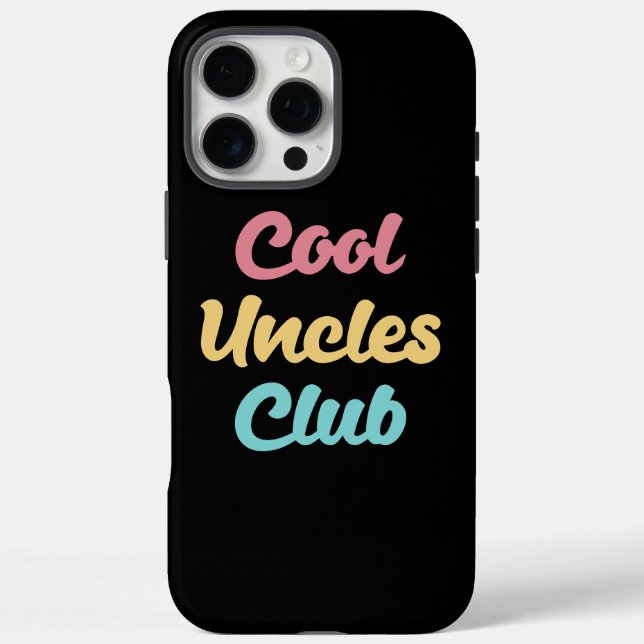 Cool Uncles Club II Case-Mate iPhone Case (Back)