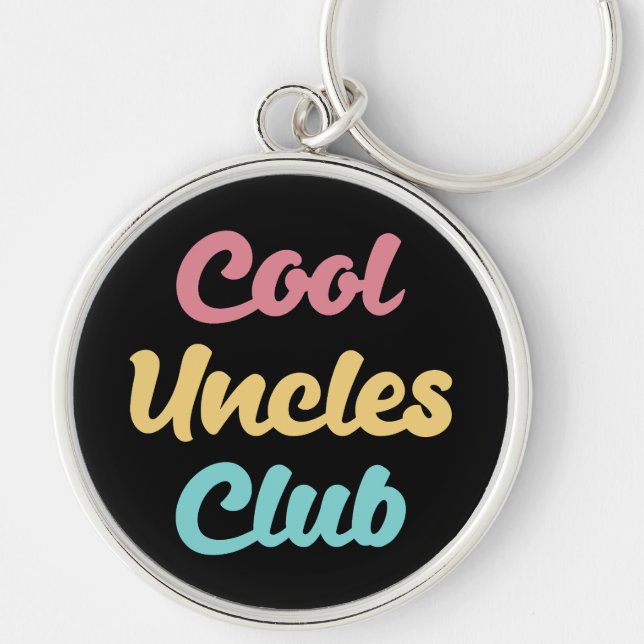 Cool Uncles Club II Keychain (Front)
