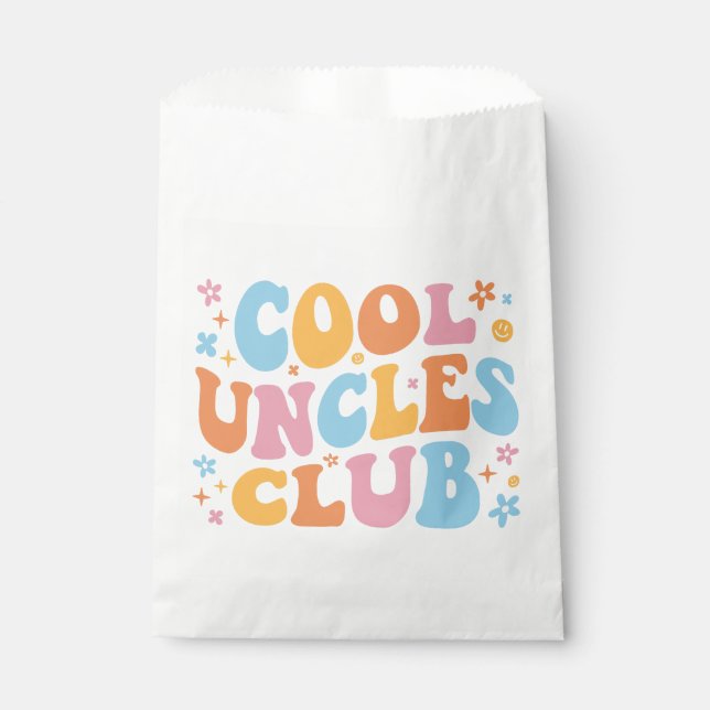 Cool Uncles Club III Favour Bag (Front)