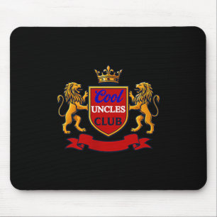 Cool Uncles Club Uncle Ever Funny Cket Funny Uncle Mouse Pad