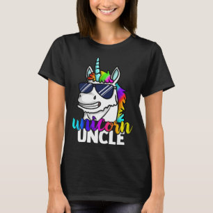 Cool Unicorn Uncle Unclecorn Mens  Fun Christmas T-Shirt