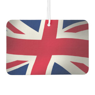 COOL UNION JACK UK FLAG AIR FRESHENER