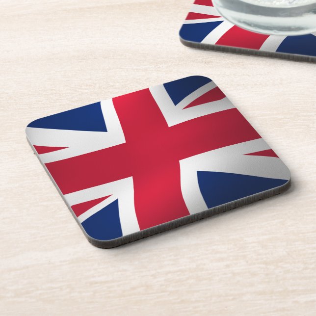 COOL UNION JACK UK FLAG COASTER (Left Side)