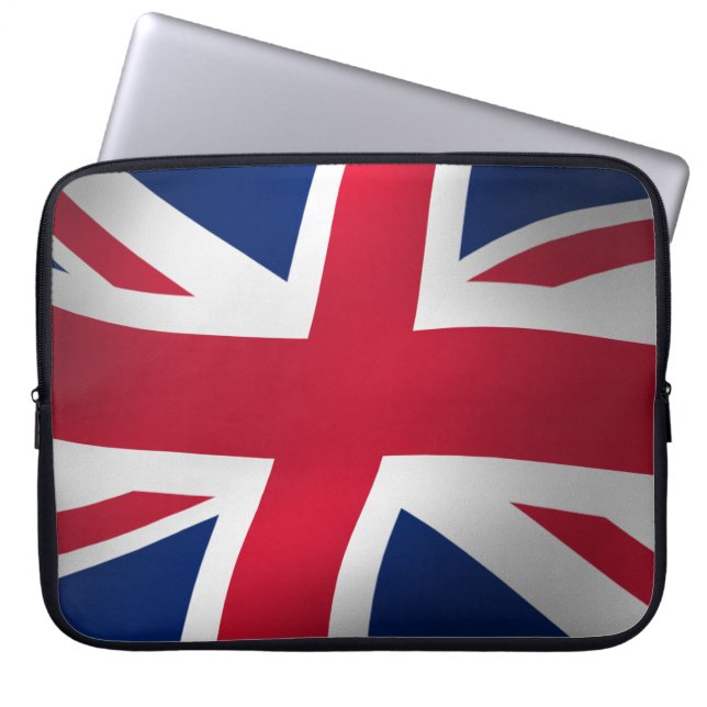 COOL UNION JACK UK FLAG LAPTOP SLEEVE (Front)