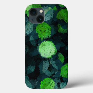 Cool, unique art of floral / flower pattern iPhone 13 case