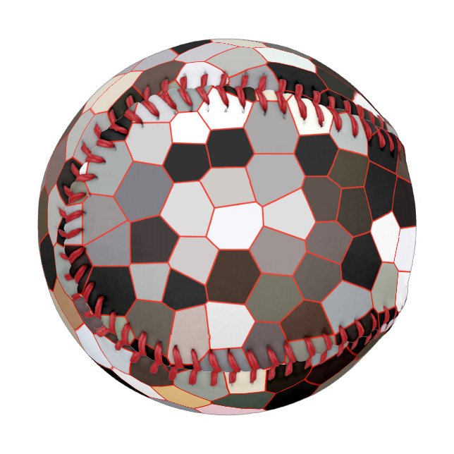 Cool Unique Modern Trendy Pattern Baseball (Back Right)