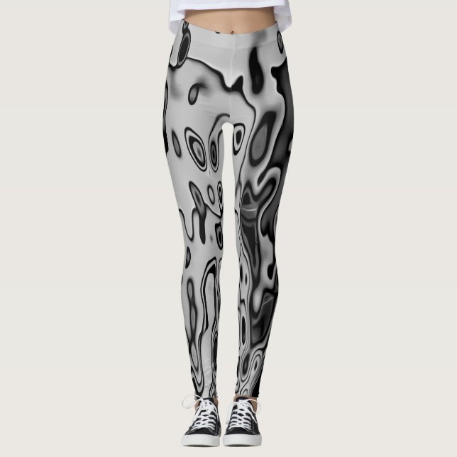 Cool Unique Pattern Leggings (Front)